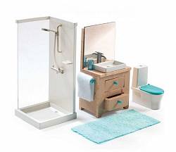 Мебель для кукольного дома – Ванна (Djeco, 07824k) - миниатюра